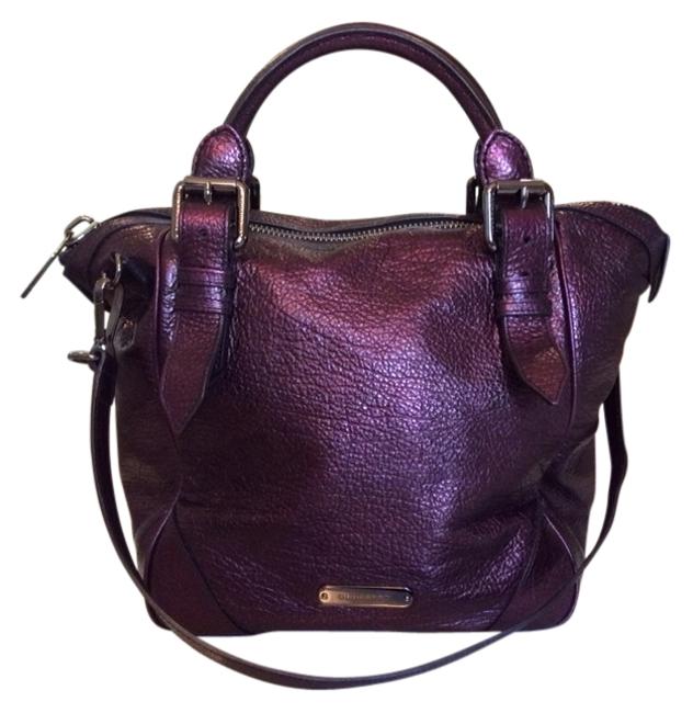 Burberry Purple Tote
