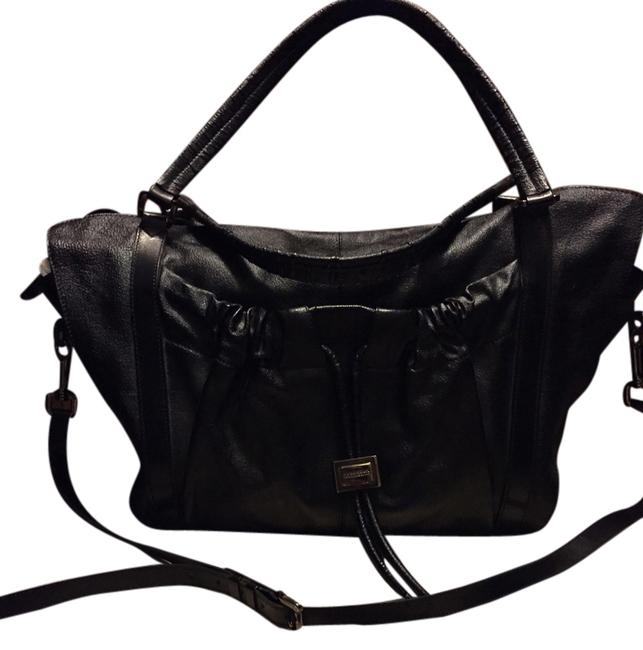 Burberry Raymond Black Leather Tote