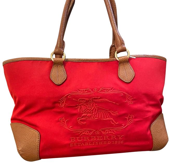 Burberry Red Tote