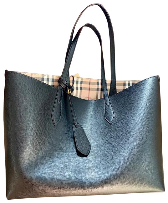 Burberry Reversible Haymarket Check Tote