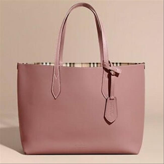 Burberry Reversible Pink Tote