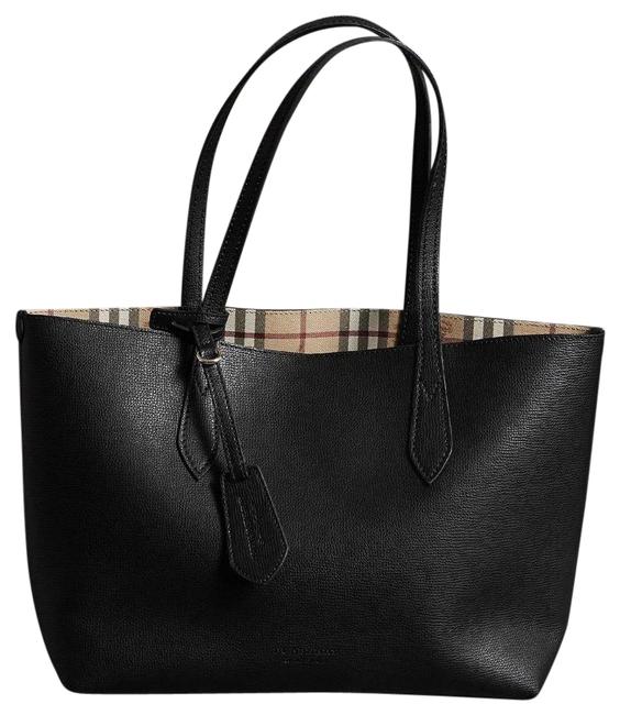 Burberry Reversible Small Lavenby Multicolor Leather Tote