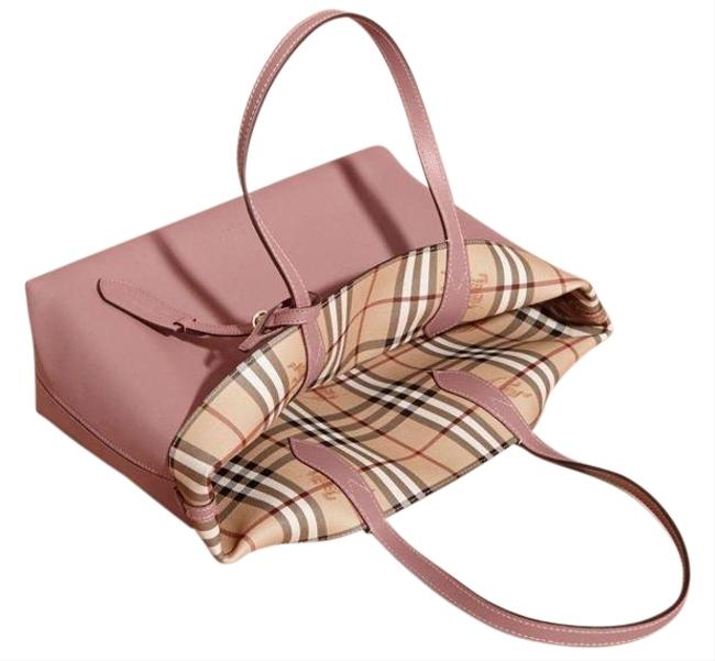 Burberry Reversible Small Pink Tote