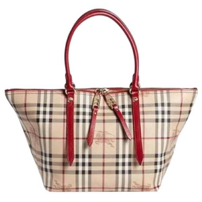 Burberry Salisbury Red Tote
