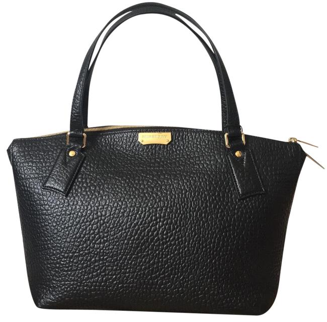 Burberry Sg Grain Medium Welburn Black Tote
