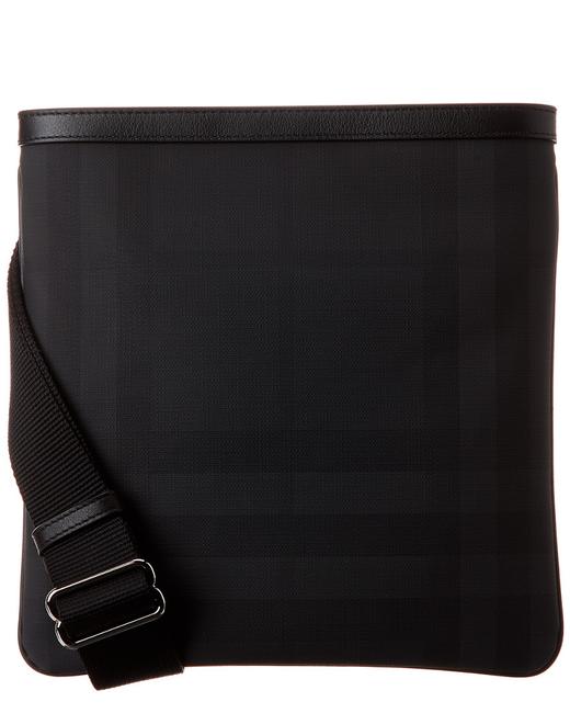 Burberry Shoulder Bag Crossbody London CheckLeather Tote