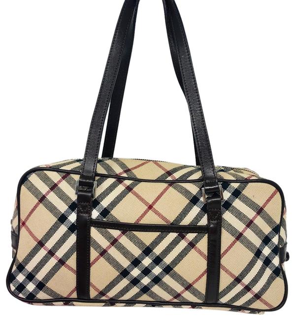 Burberry Shoulder Bag Preowned Tan Tote