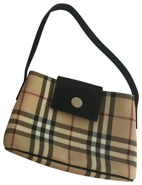 Burberry Shoulder Bag Nova Check Pvc Tote