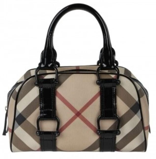 Burberry Signature BlackMulti Leather Tote