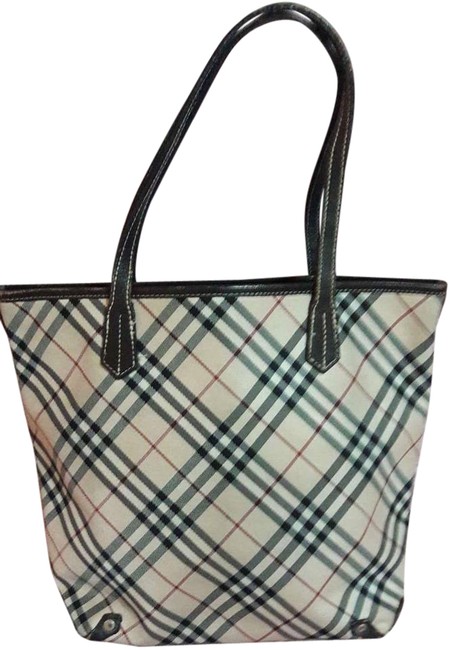 Burberry Signature Blue Label Fabric Tote