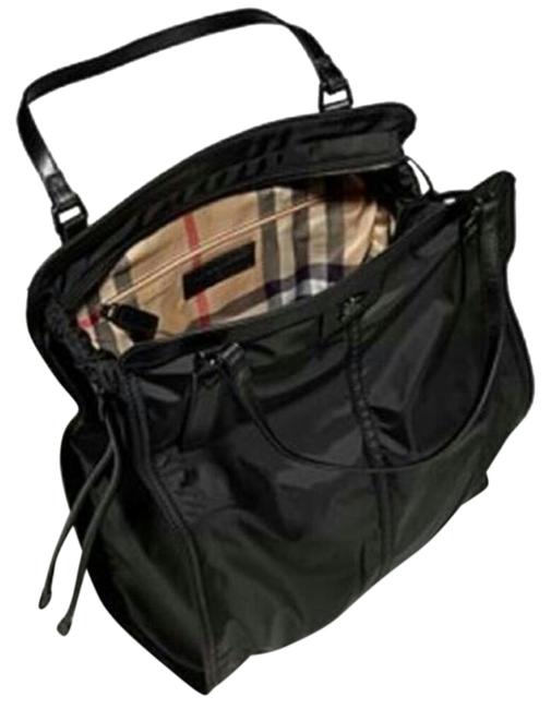 Burberry Bag Sm Buckleigh Black Nylon Tote