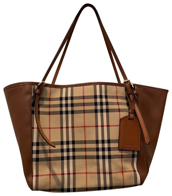 Burberry Small Canter Bright Camel Horseferry Tote