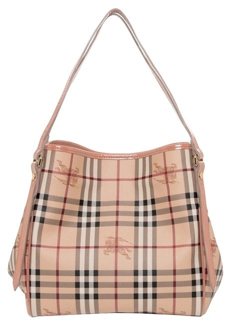 Burberry Small Canterbury Haymarket Check Tote