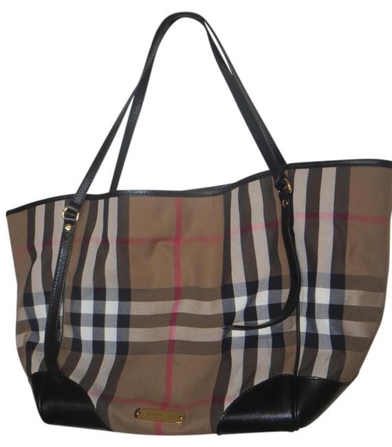 Burberry Snap Closure Timeless Tote