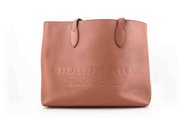 Burberry Soft Leather Remington Chestnut Brown Tote