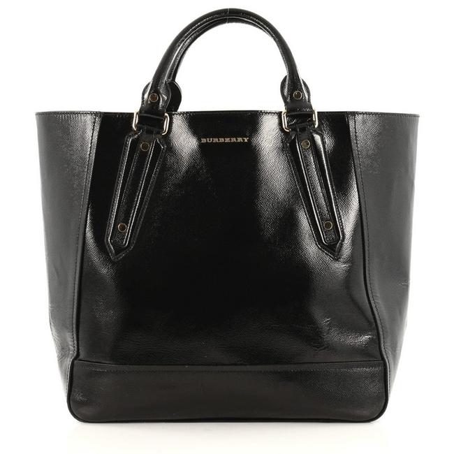 Burberry Somerford Large Patent Tote