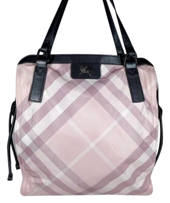 Burberry Supernova Canvas Pink Tote