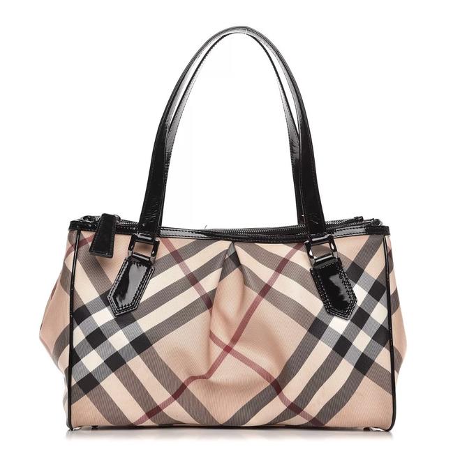 Burberry Supernova Check Medium Melbury Tote