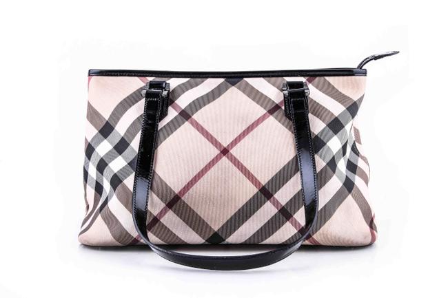 Burberry Stanton Supernova Check * Plaid Tote
