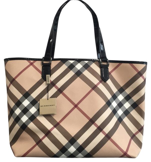 Burberry Supernova Patent Leather Tote