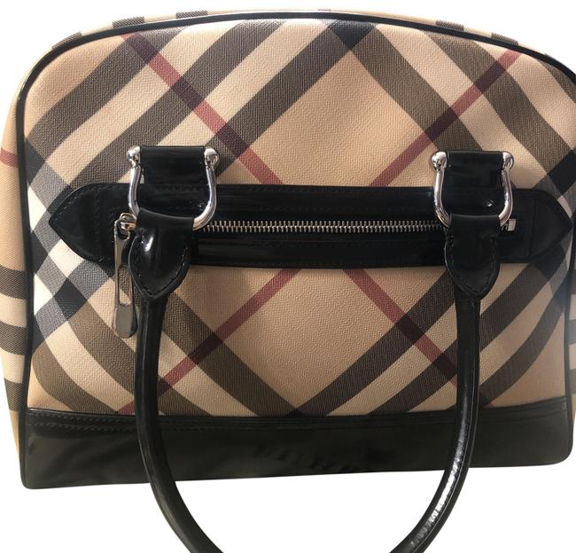 Burberry Supernova Print Canvas Tote