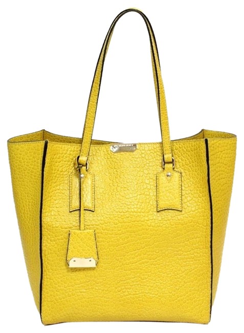 Burberry Woodbury Medium Yellow Tote