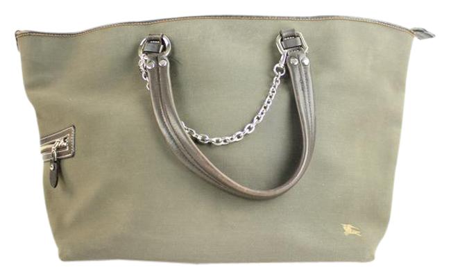 Burberry XL Travel 15bura2617 Khaki Tote