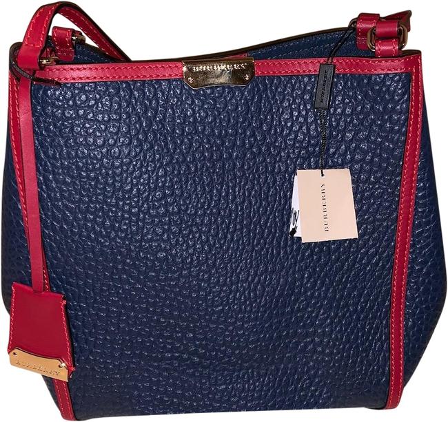 Burberry Bag Canterberry Navy Leather Tote