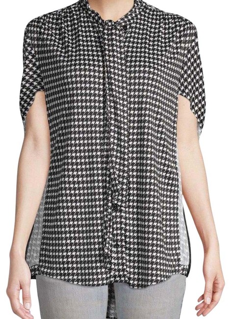 Balenciaga Black and White 0400010655060 Blouse4 S