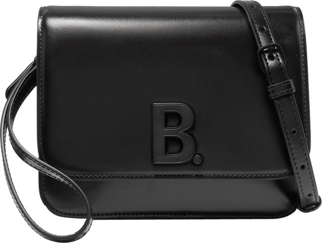 Balenciaga B Leather Shoulder Bag
