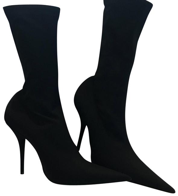 Balenciaga Black BootsBooties Wide