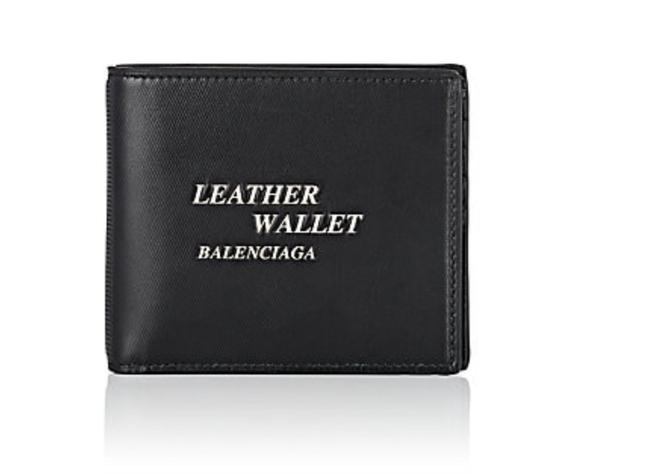 Balenciaga Black Leather Wallet