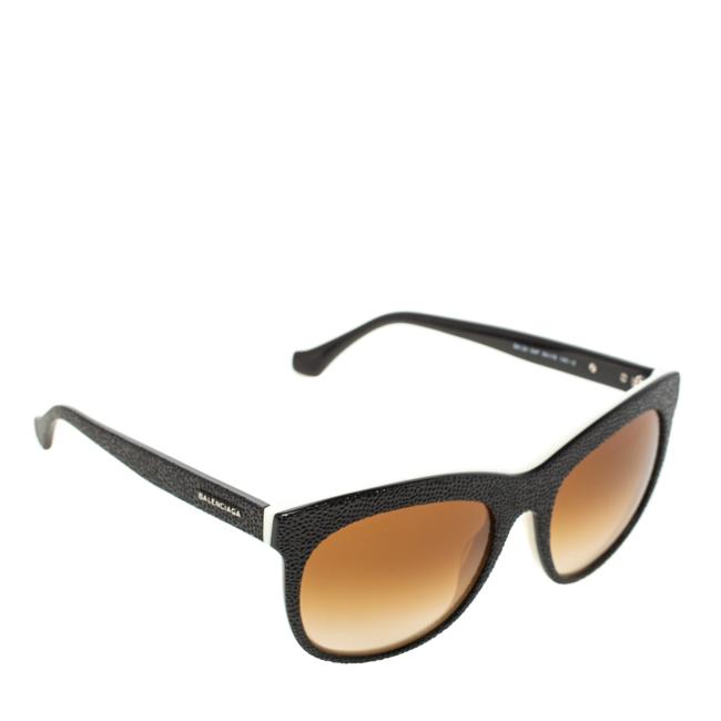Balenciaga BlackBrown Gradient Ba0024 04f Cat Eye Sunglasses