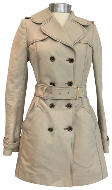 Balenciaga Brown Ladies Raincoat Rain Coat4 S