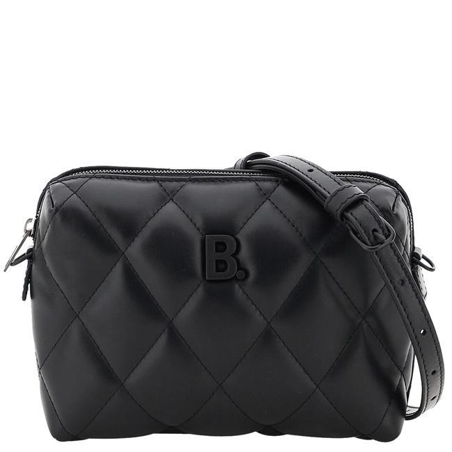 Balenciaga Camera Quilted Leather Touch Shoulder Bag