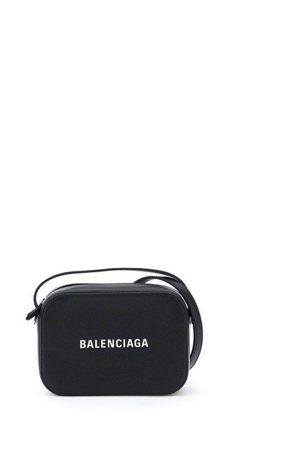 Balenciaga Camera XS Cr New Everyday Black Leather Cross Body Bag