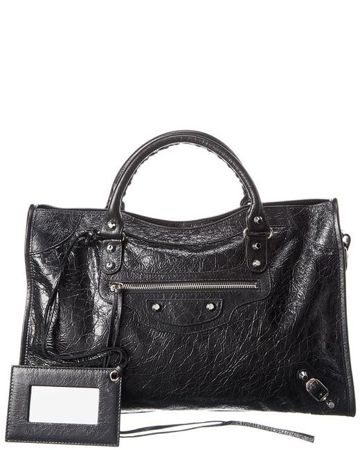 Balenciaga Classic City Medium Leather 505550 D94jn Shoulder Bag