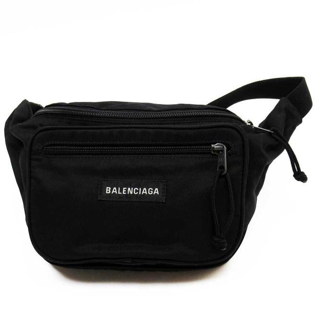 Balenciaga Explorer Black Nylon Cross Body Bag