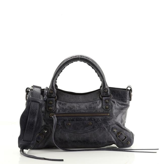 Balenciaga First Classic Studs Leather Tote