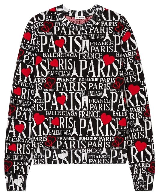 Balenciaga Intarsia Wool blend Sweater