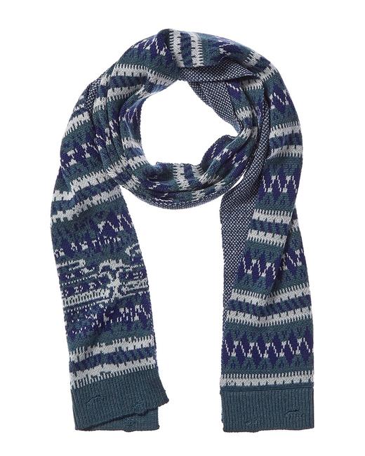 Balenciaga Jacquard Wool blend 534638 T1496 4291 ScarfWrap