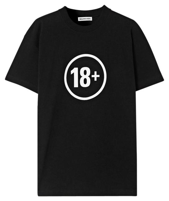 Balenciaga Jersey Printed Cotton jersey T shirt Tee Shirt4 S