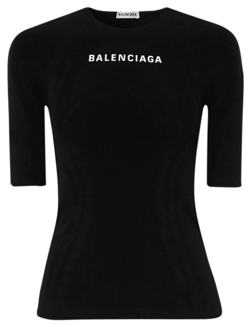Balenciaga Jersey Printed Stretch jersey Fr 40 Tee Shirt10 M