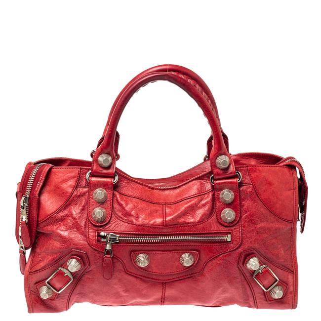 Balenciaga Leather Gsh Part Tote