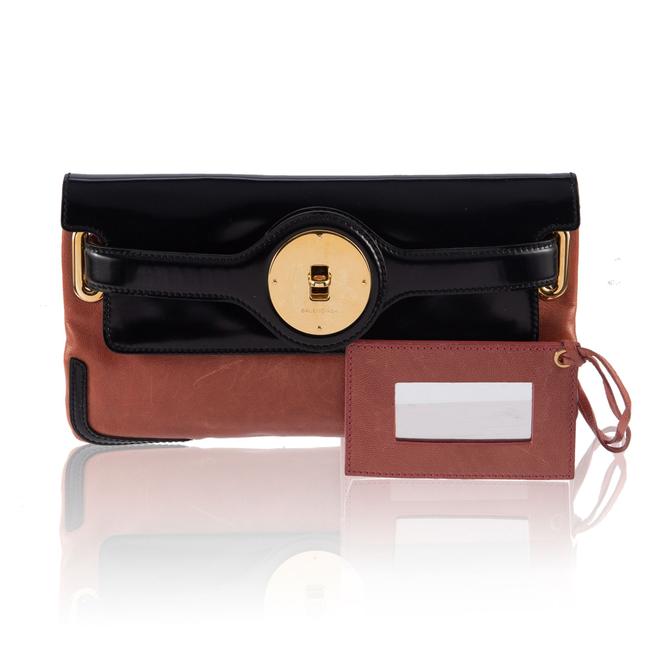 Balenciaga Leather Lune pre Owned Condition Very Good U Clutch