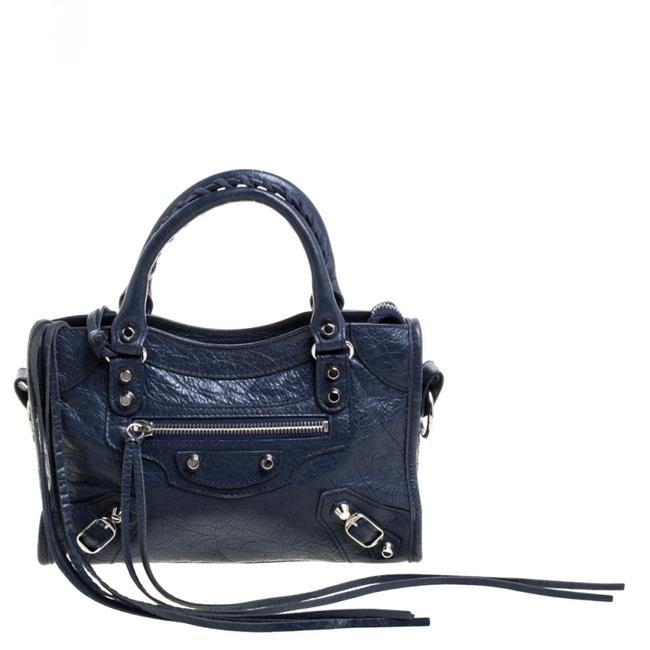 Balenciaga Leather Mini Classic City Bag Tote