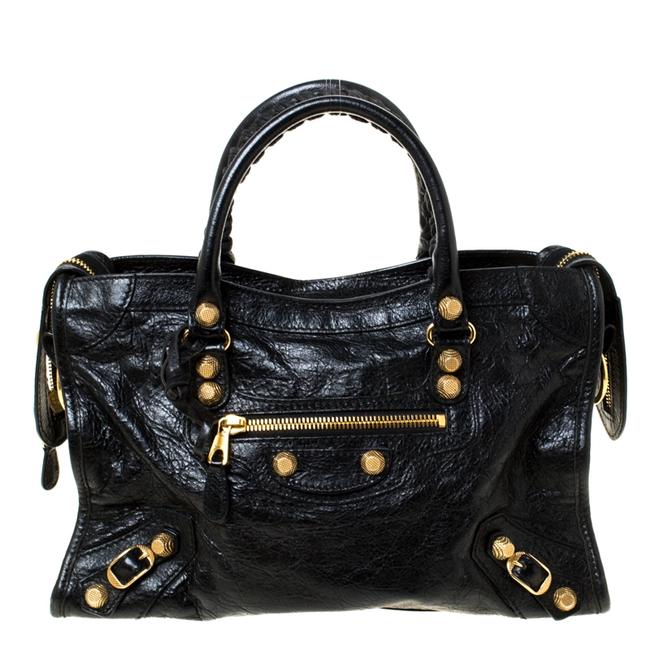 Balenciaga Leather Small City Rh Tote