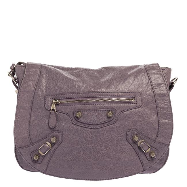 Balenciaga Messenger Bag Glycine Agneau Leather Rsh Neo Folk Wristlet