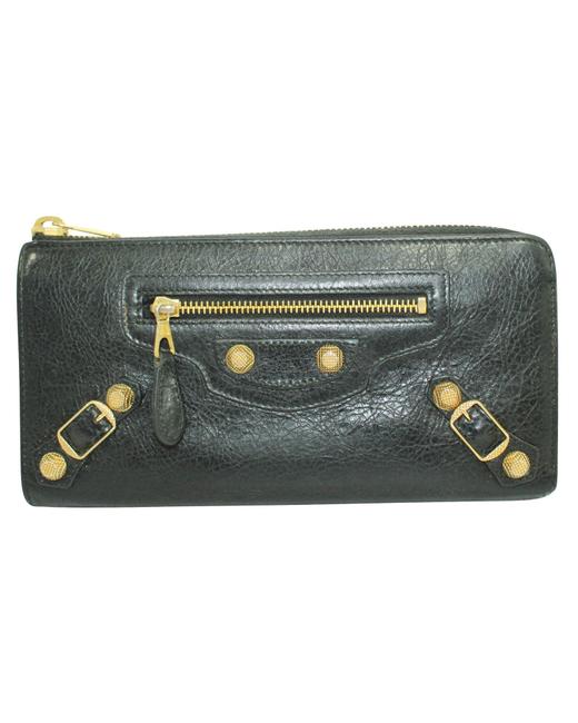 Balenciaga Motorcross Black pre Owned Condition Good U Wallet