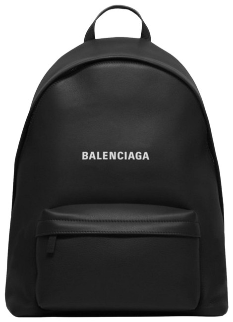 Balenciaga New Black Leather Backpack